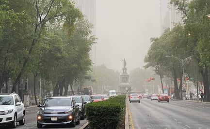 Video. Captan momento en que tolvaneras azotan la CDMX