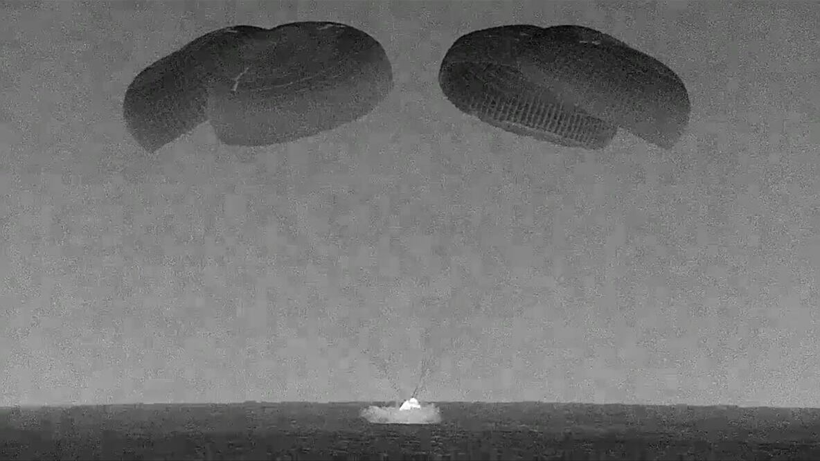 Polaris Dawn de SpaceX: Histórica misión privada regresa con éxito a la tierra. Foto de Efe