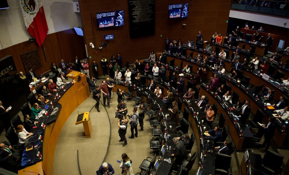 Inicio de la Sesión Solemne en el Senado. Imagen ilustrativa. Foto: Hugo Salvador/EL UNIVERSAL