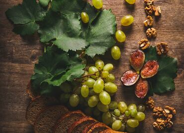 Uvas de algodón de azúcar, una fruta que cuenta como postre