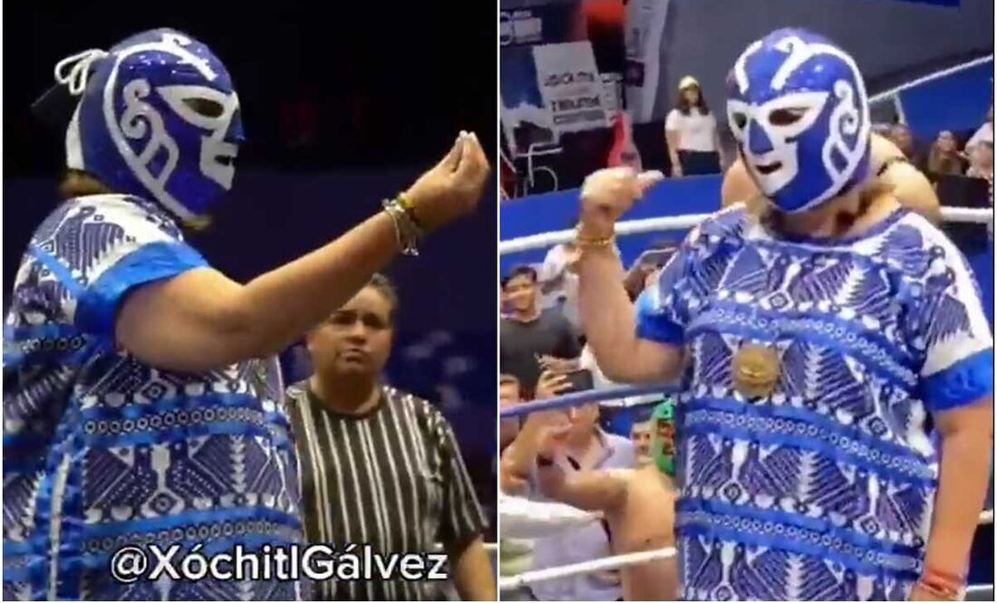 Xóchitl Gálvez estuvo en Querétaro como parte de sus recorridos como aspirante del Frente opositor. Foto: captura de pantalla