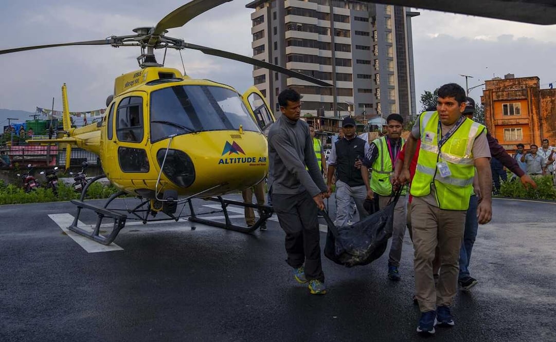 La Embajada de México en India concurrente en Nepal se ha mantenido en contacto con las autoridades locales para recabar información y realizar acciones de asistencia. Foto: AP