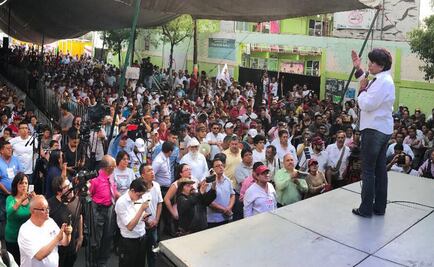 Mil perredistas de Naucalpan anuncian apoyo a Delfina Gómez