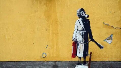 Hasta 12 años de prisión para el presunto autor del robo de un Banksy