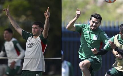 "Por ahora no es posible": Diego Cocca descarta que Santi Giménez y Henry Martín vayan a jugar juntos