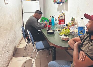 “Por donde sea pero vamos a cruzar, mi misión es llegar