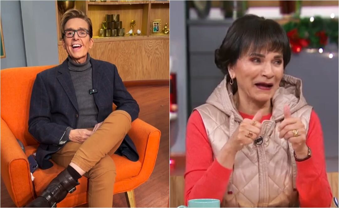 Pati Chapoy y Daniel Bisogno, conductores de "Ventaneando" desde 1996 y 1997, respectivamente.
Fotos: Instagram y TV Azteca