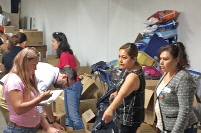 Agradece SRE apoyo en centro de acopio en EU