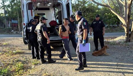 Joven amenaza con lanzarse de torre de CFE en Yucatán; desciende por su cuenta luego de unos minutos