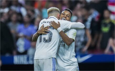 Real Madrid derrota al Atlético y es líder del futbol español