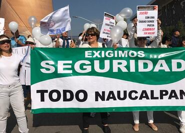 Vecinos de Lomas Verdes protestan contra la inseguridad