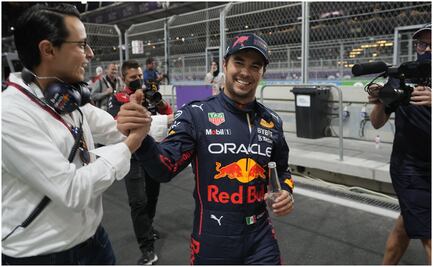 Checo Pérez sobre su pole position, "Vamos con todo mañana"