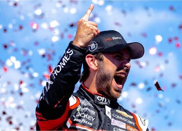 Daniel Suárez, el primer mexicano en ganar una carrera NASCAR
