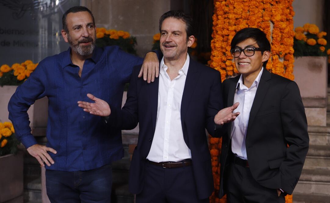 Hernán Mendoza, Lorenzo Vigas y Hatzin Navarrete. Foto: Archivo EL UNIVERSAL 