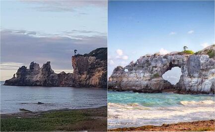 Colapsa formación rocosa conocida como Playa Ventana tras sismos en Puerto Rico