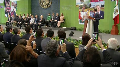 Enrique Peña Nieto entrega el Premio Nacional de Deportes 2018