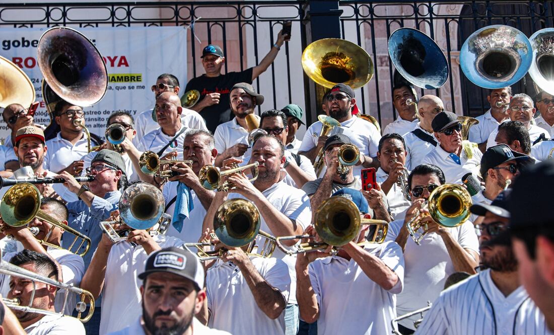 Música de banda contra la violencia en Culiacán. Foto: Cuartoscuro.com