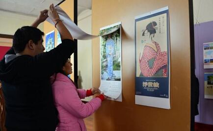 Japanese calendars exhibition at the Museum of Cultures