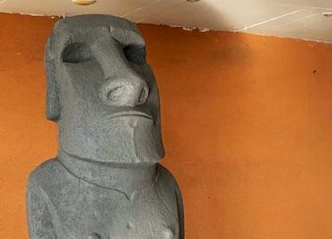Rapa Nui presenta modelo para réplica del moai del museo de Londres