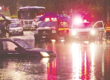 Riesgos de inundación bajaron 30%: Sacmex
