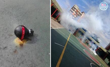 Denuncian que militares venezolanos lanzaron gas lacrimógeno a escuela