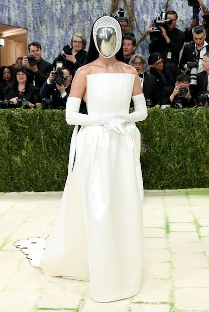 Katy Perry en la Met Gala 2026.
Foto: Jamie McCarthy / AFP