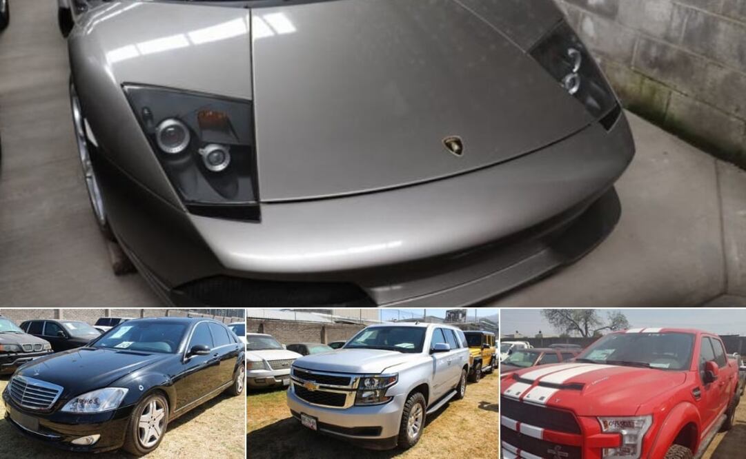 Los autos más caros que subastará AMLO en los Pinos