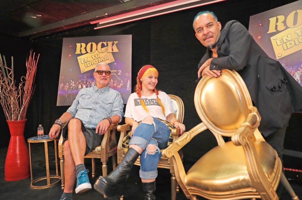 Sabo Romo, María Barracuda y El Abulón (LUCÍA GODÍNEZ. EL UNIVERSAL)