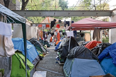 Ubican en CDMX 6 campamentos de migrantes