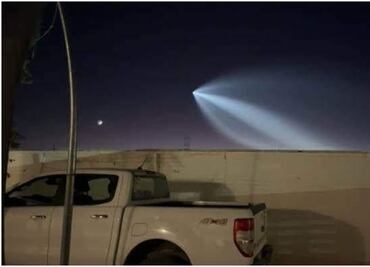 Reportan supuesta caída de meteorito en San Luis Potosí; una luz inusual ilumina el cielo