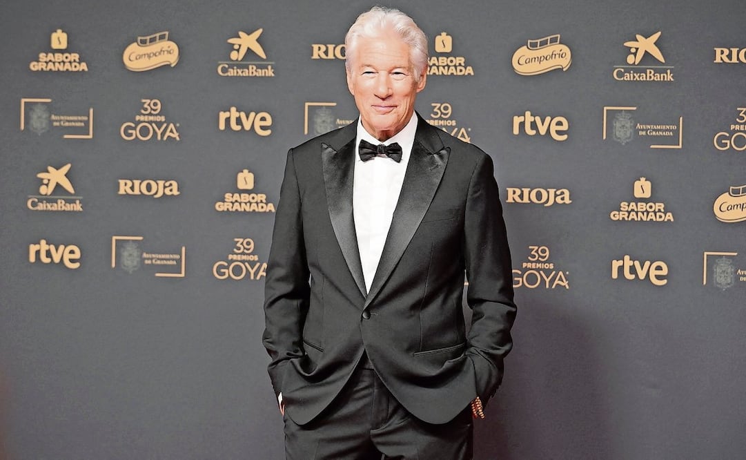 Actor Richard Gere posa en la alfombra roja de la 39ª edición de los Premios Goya, en el Palacio de Exposiciones y Congresos de Granada, el 8 de febrero de 2025, en Granada, Andalucía (España). Foto: Eduardo Parra / Europa Press/ABACAPRESS.COM