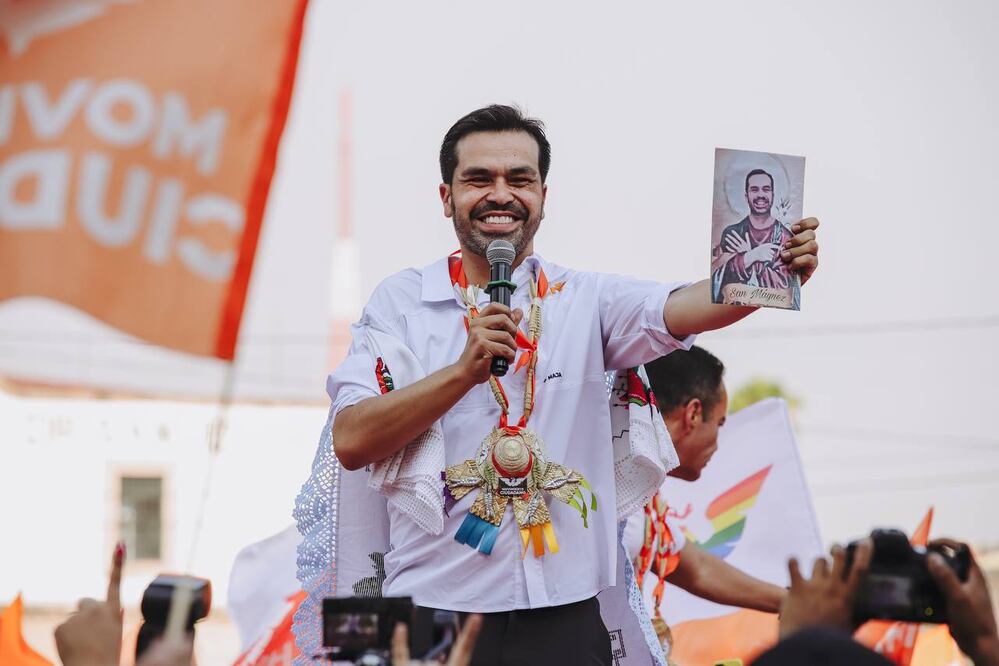 El candidato Jorge Álvarez Máynez Foto Especial