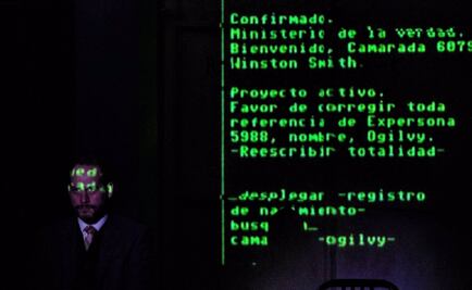 Llevan distopía de "1984" al Helénico