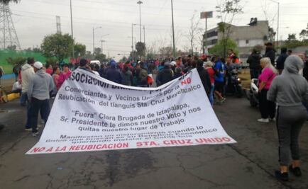 Pese a protestas, habrá reubicación del Tianguis de Santa Cruz Meyehualco