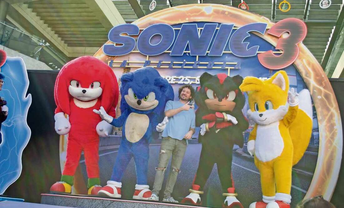 Luisito Comunica, quien da voz por tercera ocasión al personaje principal del filme. Foto: Paramount