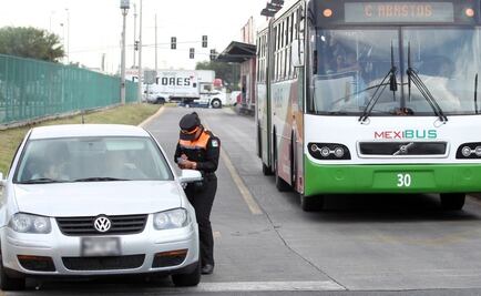 En septiembre prevén aumentar multas por invadir carril del Mexibús