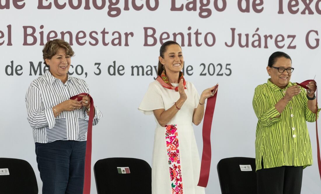 La presidenta Claudia Sheinbaum Pardo encabeza la Inauguración de la Sede Educativa Parque Ecológico Lago de Texcoco, de Universidades para el Bienestar Benito Juárez García, en Texcoco, Estado de México. Foto Hugo Salvador El Universal