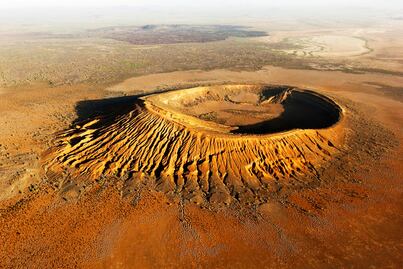 Así es El Pinacate, el paisaje del nuevo billete de 200 pesos