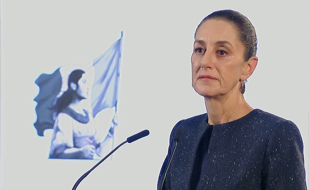 La presidenta Sheinbaum Pardo habló sobre el caso de Genaro García Luna, quien será sentenciado este miércoles en Estdos Unidos. Foto: Captura de pantalla