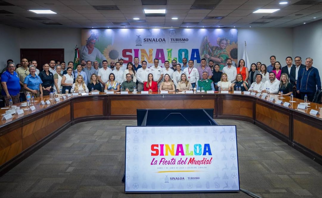 Presentan “Sinaloa: La Fiesta del Mundial” programa para impulsar el turismo en el estado; promoverá su cultura.
Foto: Especial.
