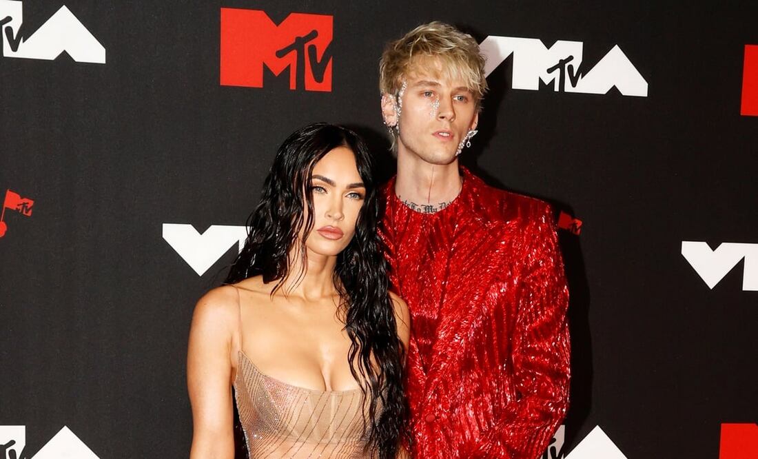 Megan Fox y Machine Gun Kelly. Fotos: EFE