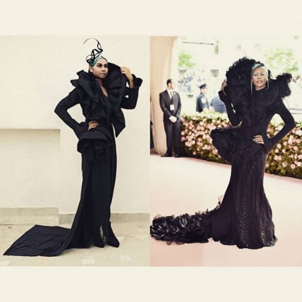 MET Gala Challenge: Así recrean los mejores looks en la cuarentena