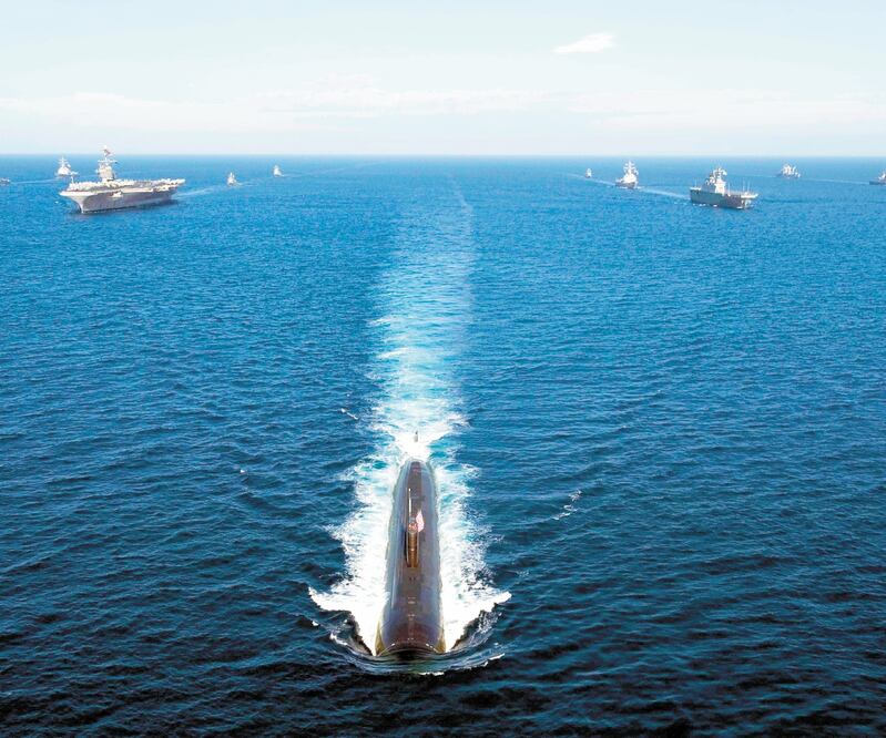 La ojiva W76-2, que tiene una potencia estimada en cinco kilotones, se desplegó a finales de 2019 a bordo del submarino USS Tennessee. ARCHIVO AP