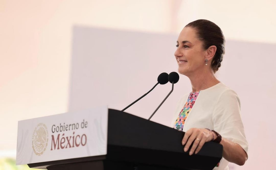 Presidenta Claudia Sheinbaum Pardo en Chiapas este 2 de mayo (02/05/2026). Foto: Especial