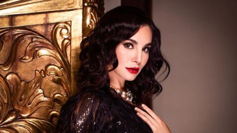 Lycra de tiro alto, el look de Martha Higareda para ir al gym