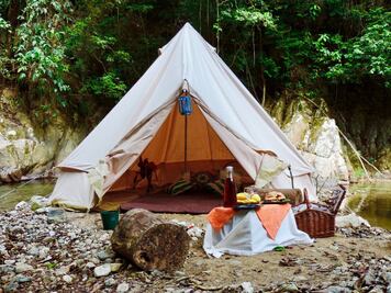 En Oaxaca, así es el glamping de una finca cafetalera en medio de la selva