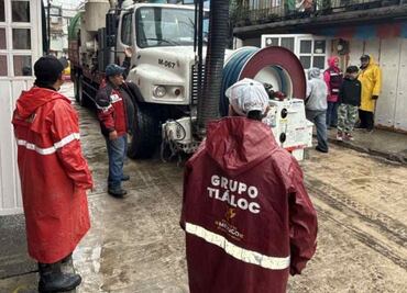 Vigilan presa Los Cuartos en Naucalpan; activan brigadas sanitarias tras desbordamiento