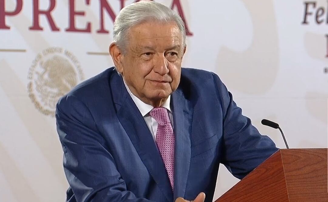 López Obrador en su mañanera del 6 de septiembre. Foto: Captura