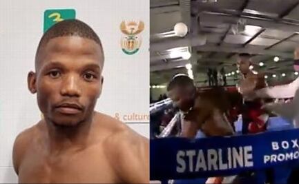 Boxeador protagoniza angustiante escena al lucir desorientado en medio de una pelea