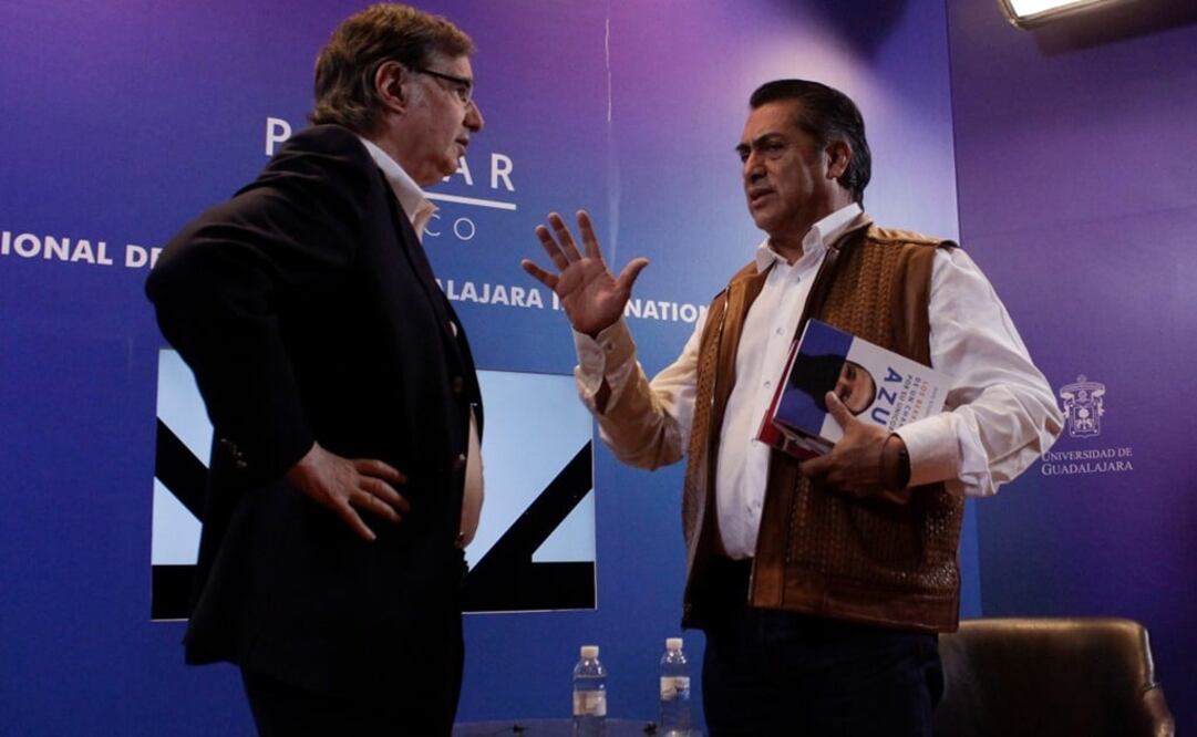 Jaime Rodríguez Calderón y José Woldenberg. (Foto: Jorge Alberto Mendoza/El Universal)